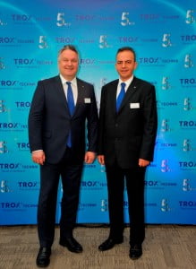 TROX Technik CEO'su Michael Bauer_TROX Turkey Genel Müdürü Ozan Atasoy
