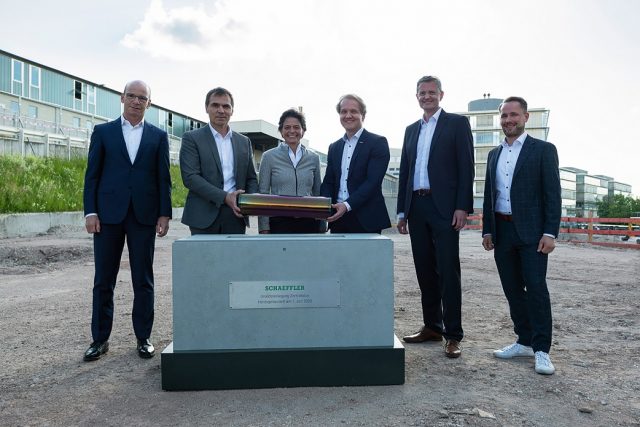 Schaeffler_Merkez Laboratuvarı temel atma görseli